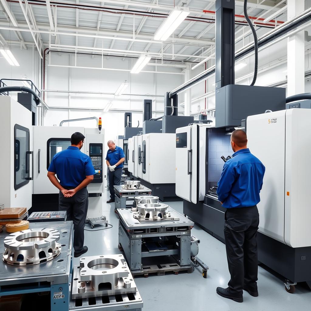 Richconn's ISO 9001:2015 certified CNC machining facility