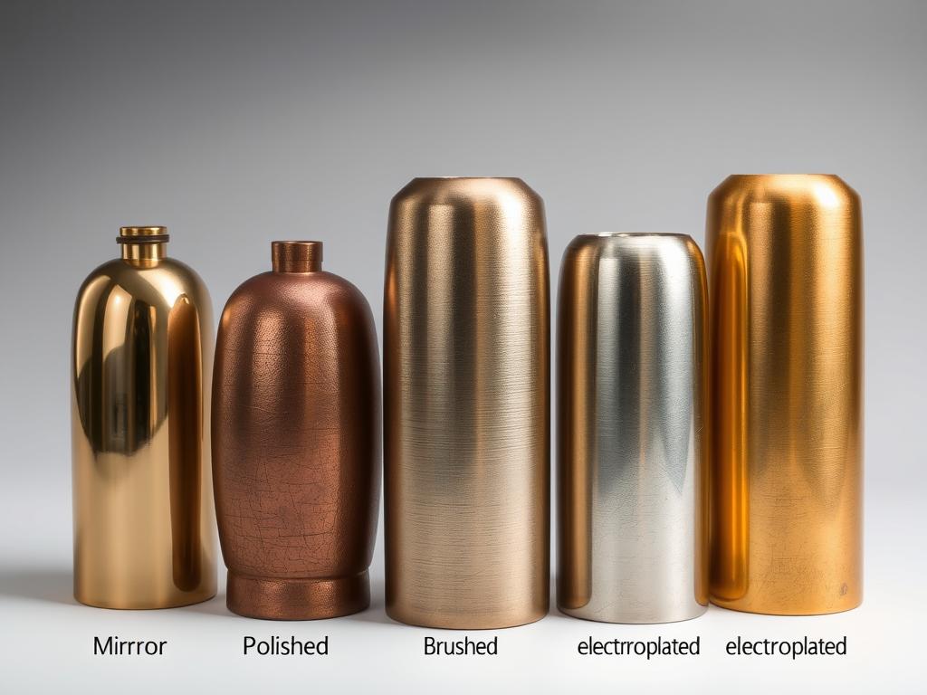 Various surface finishes on Richconn bronze components