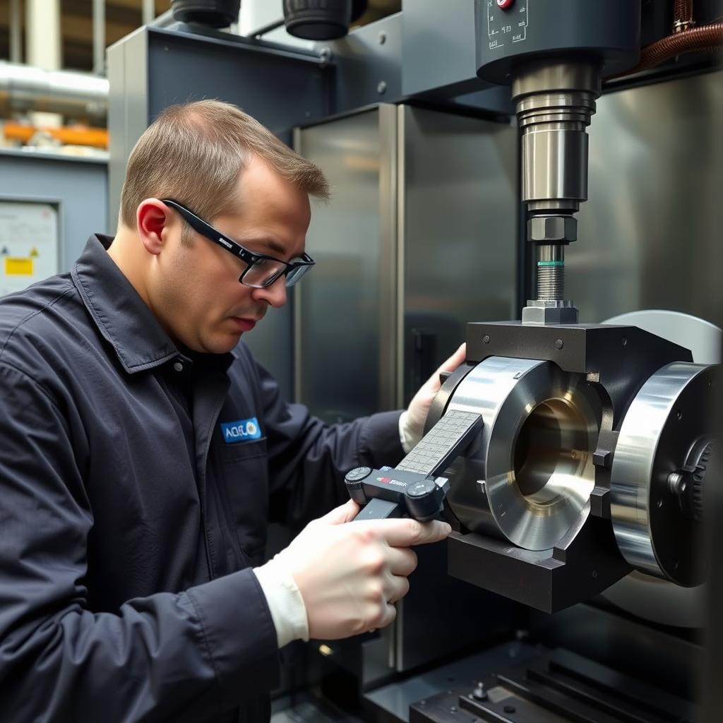 In-process inspection of stainless steel machining