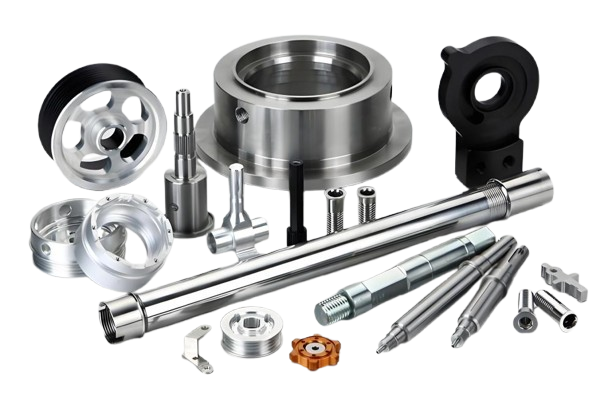 parti lavorate a macchina con viti svizzere CNC