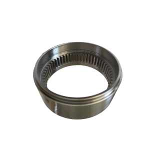 Internal helical gear machining