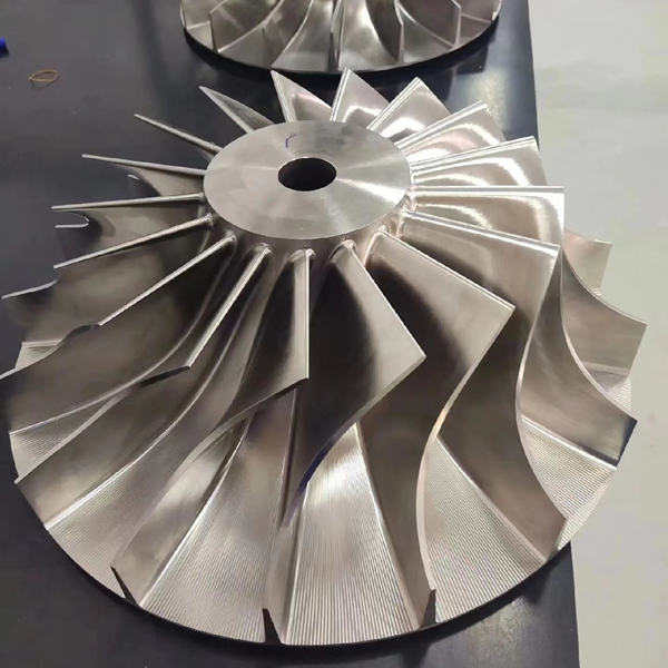 5 axis cnc impeller machining