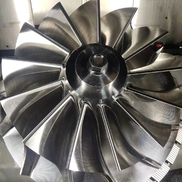 5 axis cnc impeller