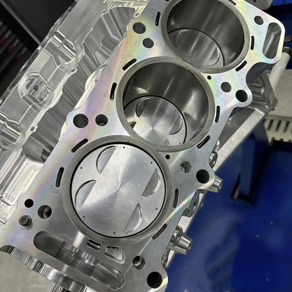 motorcycle cylinder head machining